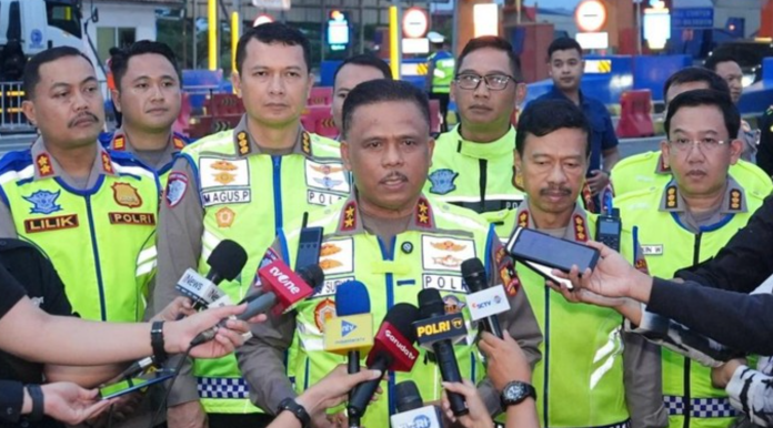 penerapan one way tol Pejagan Cikampek tahap kedua