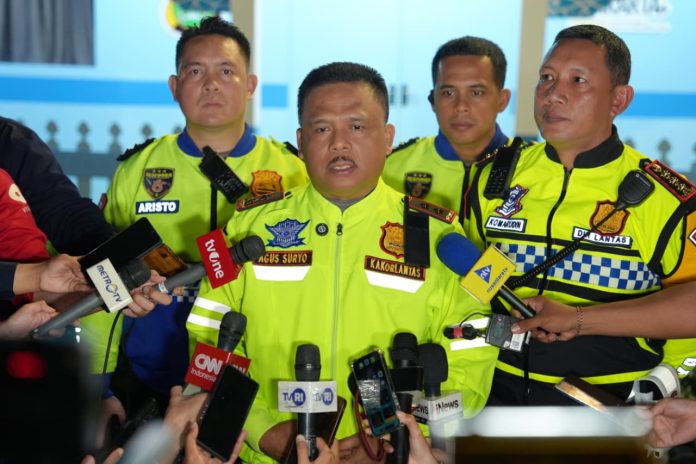 Kakorlantas memastikan pelaksanaan ibadah dan arus mudik berlangsung lancar melalui berbagai langkah pengamanan strategis