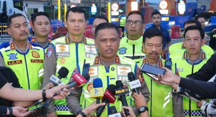 patroli kelancaran arus balik Lebaran 2026 di Tol Trans Jawa