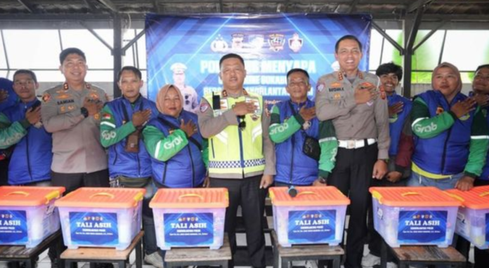 kolaborasi Polri dengan komunitas ojol untuk keselamatan lalu lintas