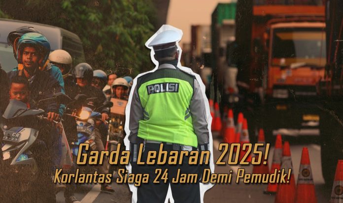 Korlantas siaga 24 jam demi pemudik