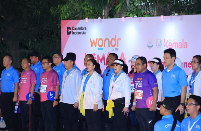 Pelaksanaan Wondr Kemala Run 2026 di Kabupaten Gianyar Bali