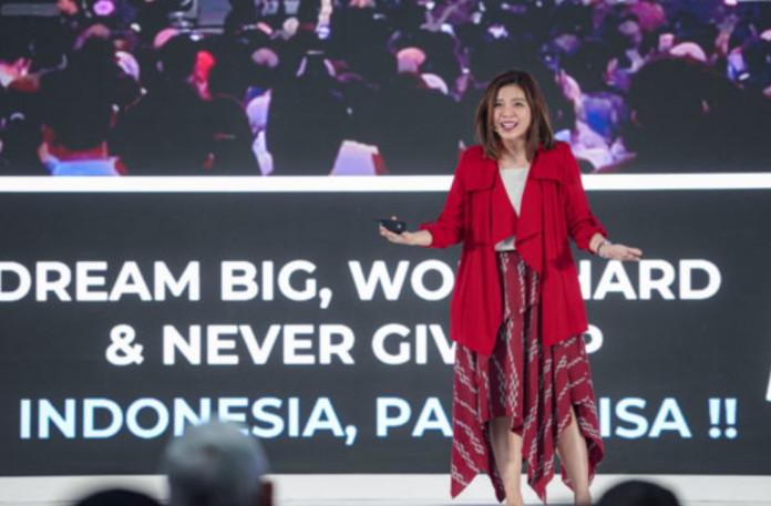 motivator nasional Merry Riana di Rakernis Fungsi Lalu Lintas