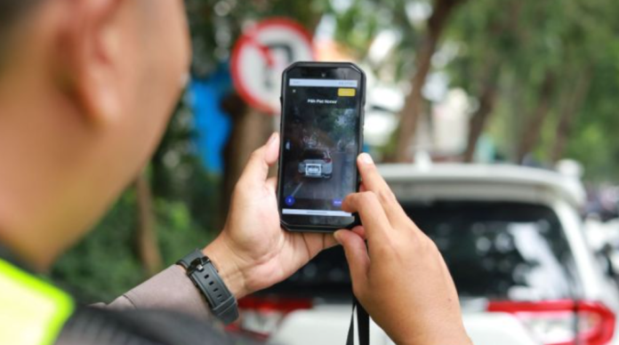 ETLE Handheld Polri di Polda Metro Jaya