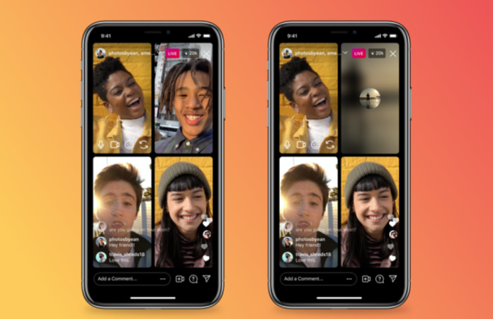Fitur live Instagram